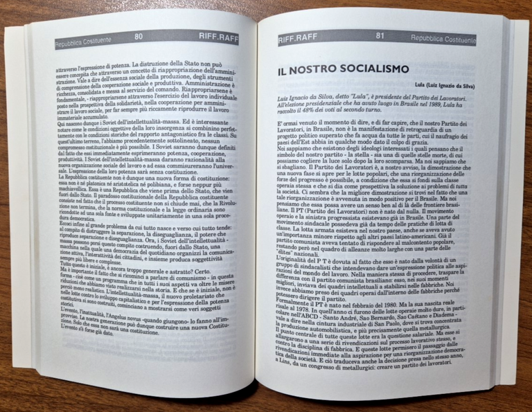 RIFF RAFF ATTRAVERSO LA PRODUZIONE SOCIALE Aprile 1993 Libro | Immagine Gallery 3