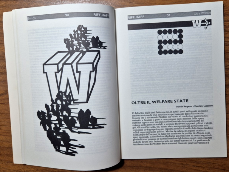 RIFF RAFF ATTRAVERSO LA PRODUZIONE SOCIALE Aprile 1993 Libro | Immagine Gallery 4