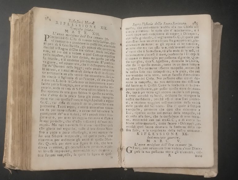 Riflessioni Morali Sopra Storia Del Vecchio E Nuovo Testamento 1792 …
