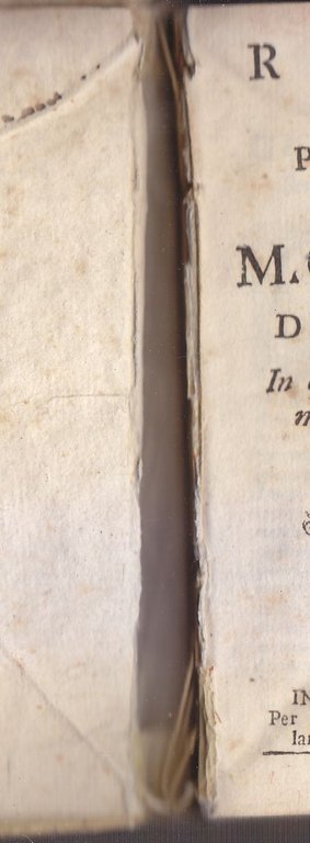RIME E PROSE di Monsgnor Giovanni Della Casa 1761 Naso …