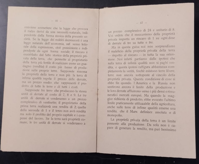 RINCARO E CAPITALISM0 di Arturo Labriola 1911 Partenopea Libro lezione … | Immagine Gallery 3