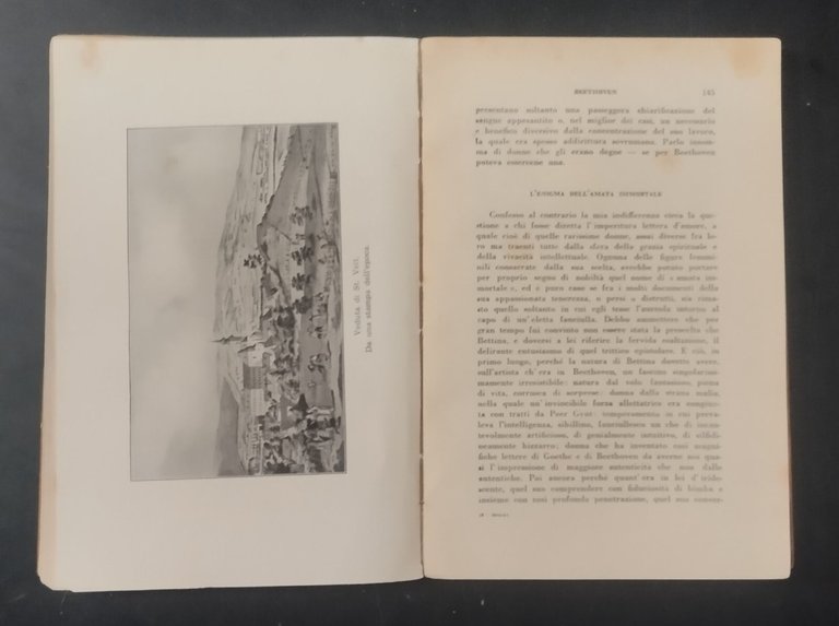 RITRATTO DI BEETHOVEN Richard Specht 1947 Garzanti Libro biografia musicisti