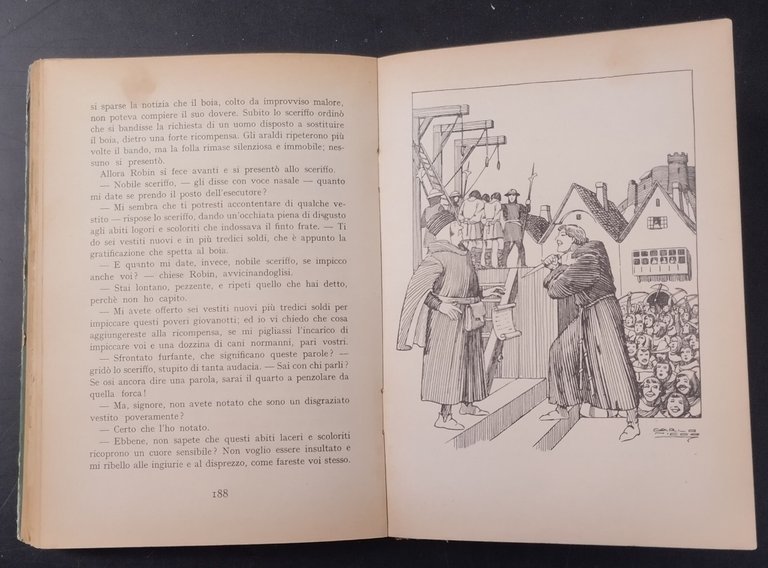 ROBIN HOOD di Davy Harreden 1949 Chiantore Libro illustrato Carlo …