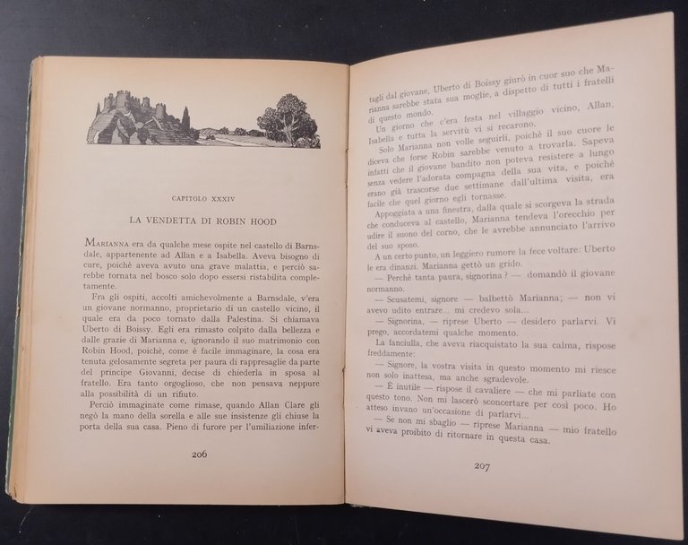 ROBIN HOOD di Davy Harreden 1949 Chiantore Libro illustrato Carlo …