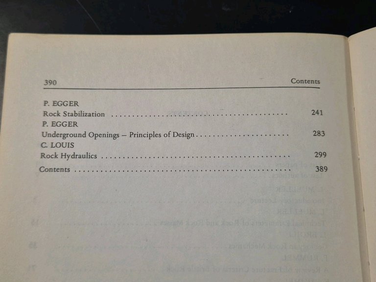 Rock Mechanics di Muller 1981 Springer Verlag libro ingegneria meccanica …