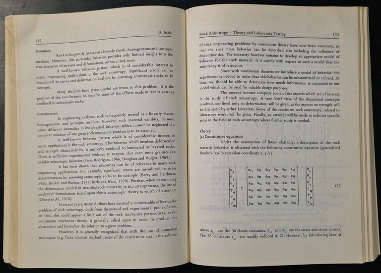 Rock Mechanics di Muller 1981 Springer Verlag libro ingegneria meccanica …