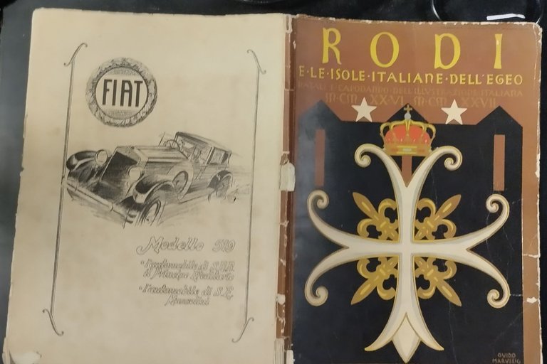 RODI E LE ISOLE ITALIANE DELL'EGEO 1926 1927 Treves Libro …