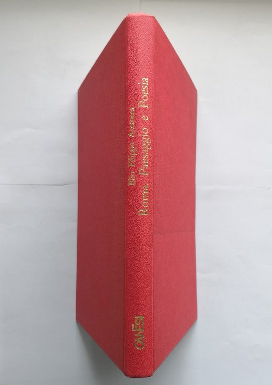 ROMA PAESAGGIO E POESIA di Elio Filippo Accrocca 1965 Canesi …