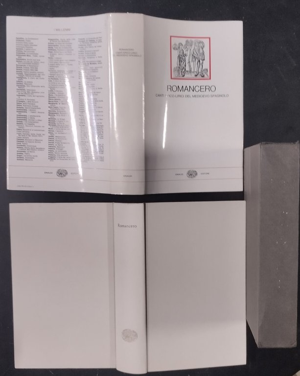 ROMANCERO CANTI EPICO LIRICI DEL MEDIOEVO SPAGNOLO di Acutis 1983 …