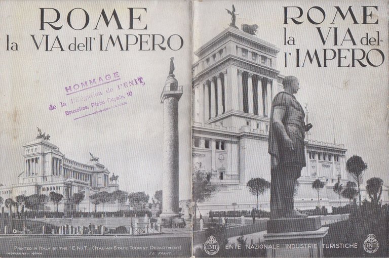 ROME LA VIA DEL L'IMPERO di ENIT 1934? depliant brochure … | Immagine Gallery 3