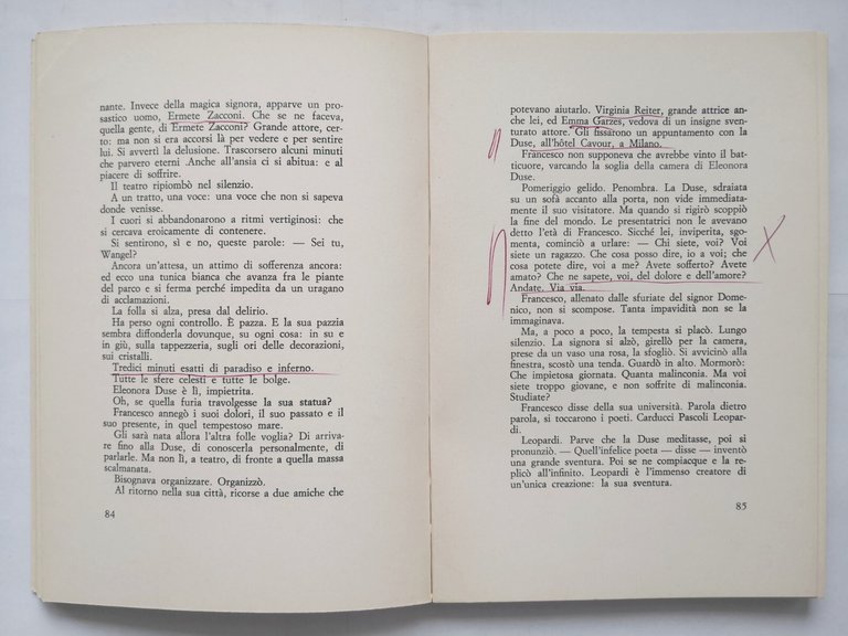 ROSSO DI MATTINA di Luigi Personè 1982 Nuovedizioni Vallecchi libro …