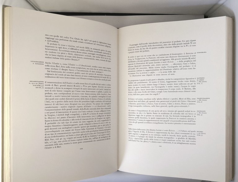 ROTOLI DI EXULTET DELL'ITALIA MERIDIONALE Guglielmo Cavallo 1973 Libro Bari