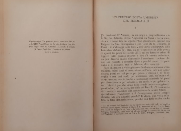 SAGGI di Luigi Pirandello 1952 Mondadori Libro