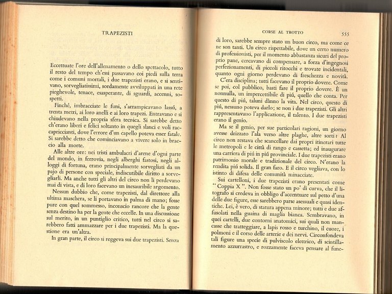 SAGGI E VAGABONDAGGI di Emilio Cecchi 1962 Mondadori Libro OPERE