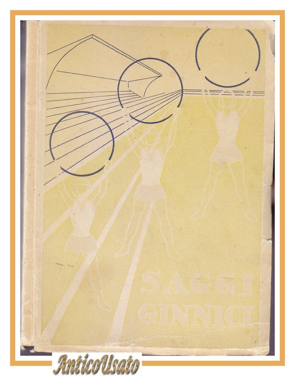 SAGGI GINNICI Edizioni Gioventù Nuova 1950 libro vintage ginnastica illustrato | Immagine Gallery 1