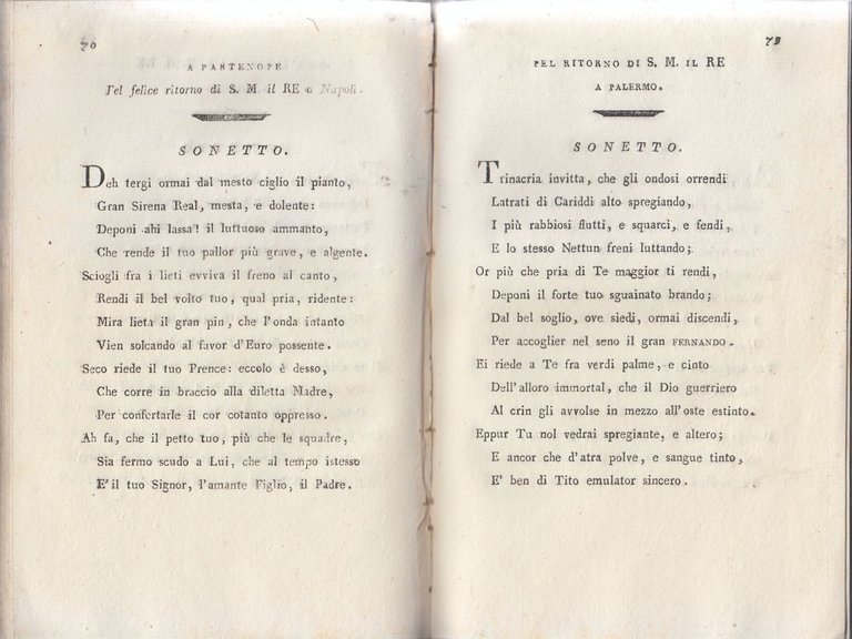SAGGIO DI POESIE Giuseppe Saverio Poli Volume II parte 1 …