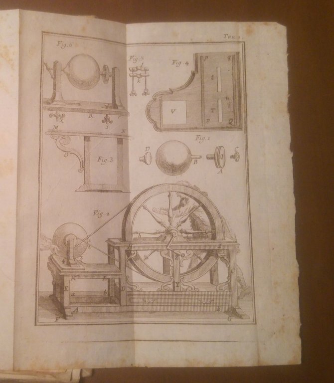 Saggio Intorno all'elettricità Dei Corpi di Nollet 1747 Pasquali libro …