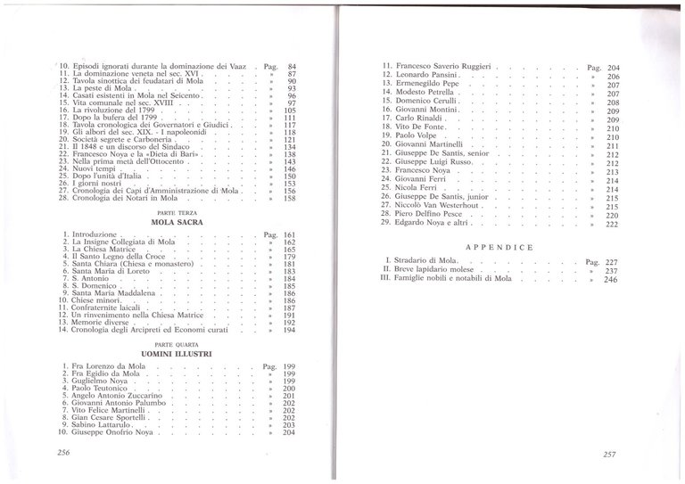 SAGGIO STORICO SU MOLA DI BARI dalle origini ai giorni …