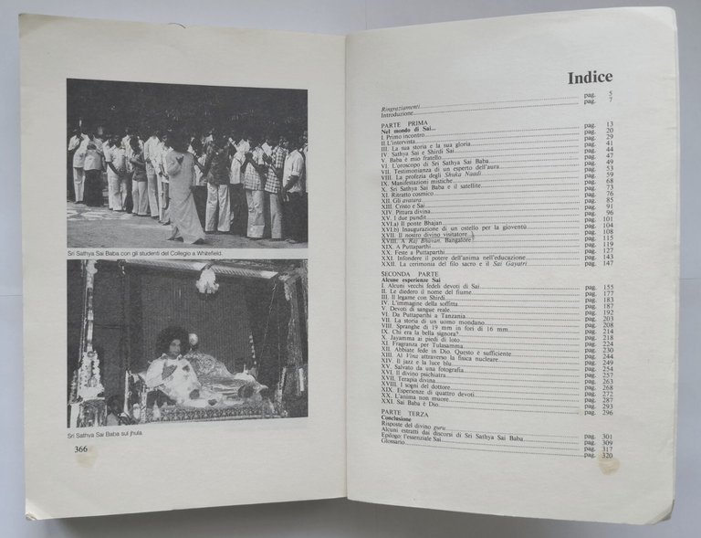 SAI BABA LA DIVINITÀ VIVENTE di Shakuntala Balu 2001 Armenia …