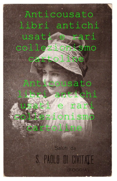 Saluti da San Paolo di Civitate Foggia Viaggiata 1921 Cartolina … | Immagine Gallery 1