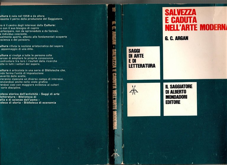 SALVEZZA E CADUTA NELL'ARTE MODERNA di Giulio C Argan 1968 …