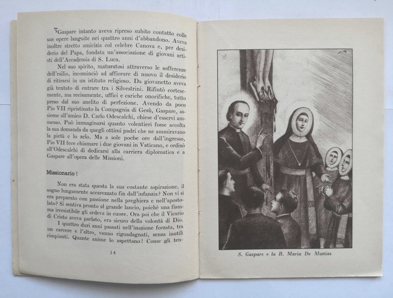 SAN GASPARE DEL BUFALO Romano di Fedele Gorga 1954 Libro …