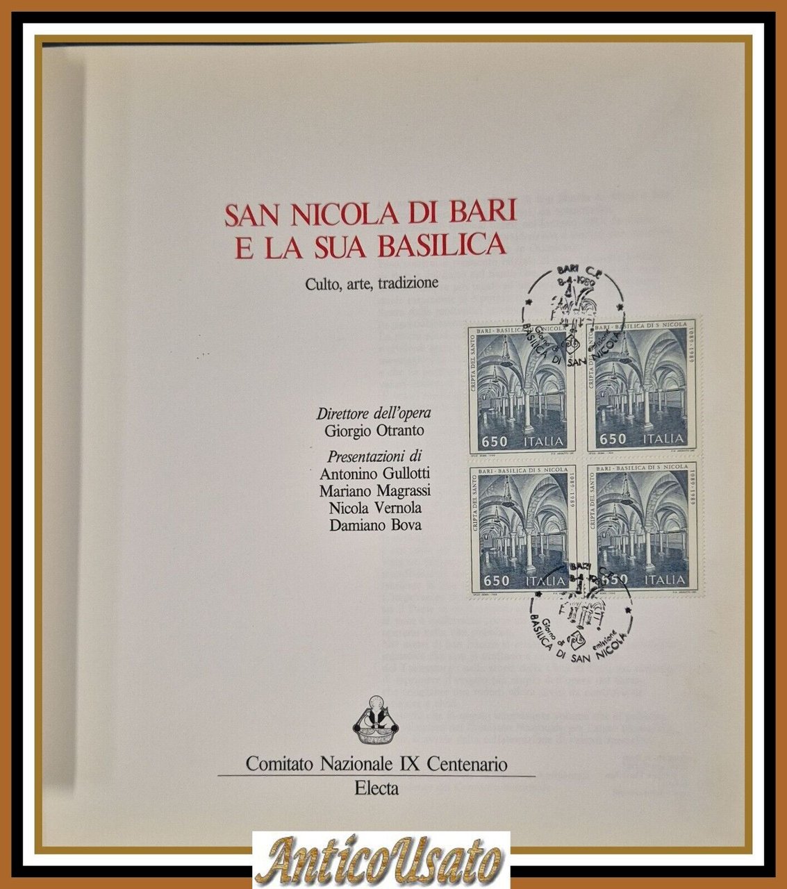 SAN NICOLA DI BARI E LA SUA BASILICA Culto Arte …