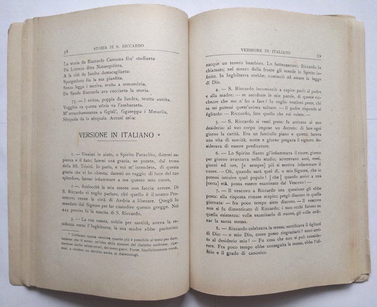 SAN RICCARDO nella leggenda storia e poesia di Zagaria 1929 …