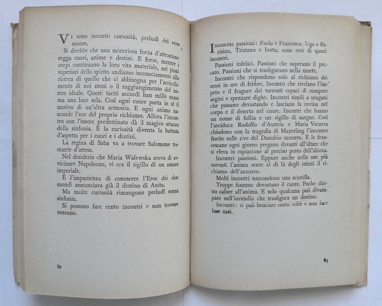 SAPER AMARE di Nino Salvaneschi 1946 Editore dall'Oglio Libro