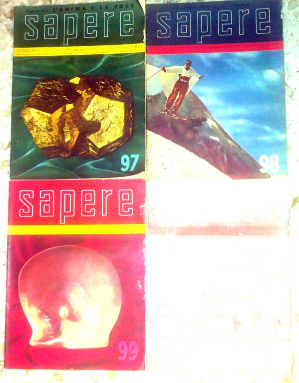 SAPERE 21 numeri annata 1939 Hoepli rivista di divulgazione scientifica … | Immagine Gallery 1