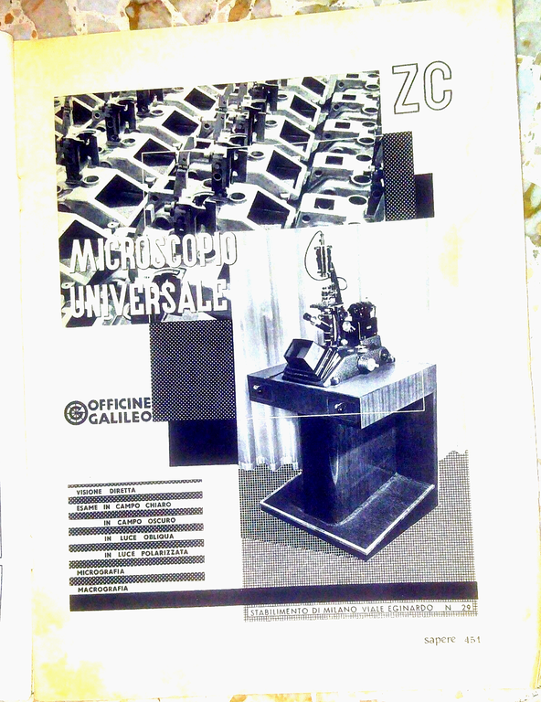 SAPERE 21 numeri annata 1939 Hoepli rivista di divulgazione scientifica … | Immagine Gallery 3