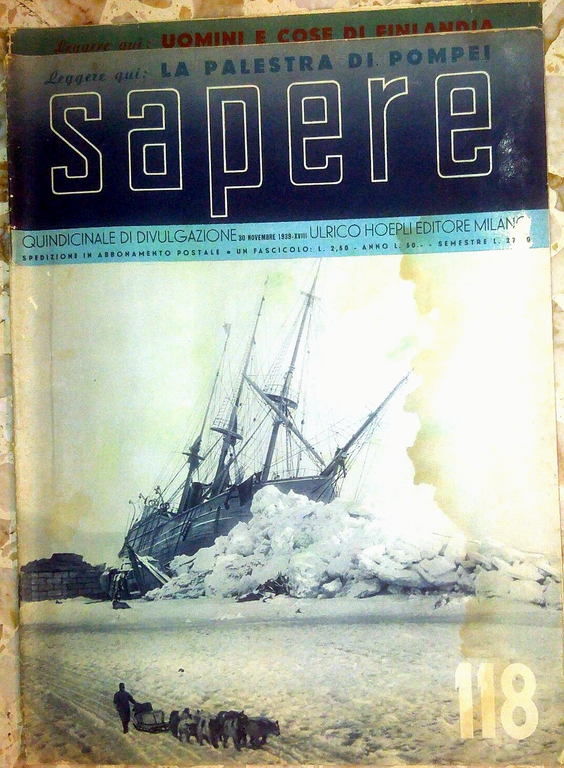 SAPERE 21 numeri annata 1939 Hoepli rivista di divulgazione scientifica … | Immagine Gallery 5