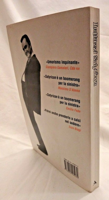 SATYRICON di Luttazzi 2001 Mondadori prima edizione libro satira umorismo