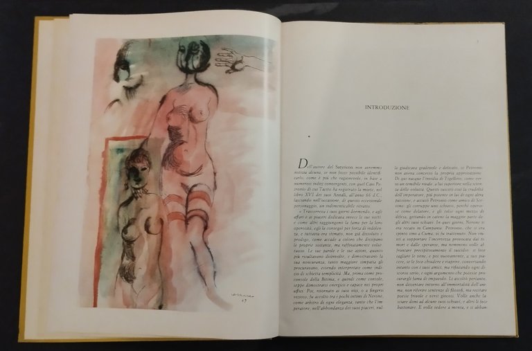 SATYRICON di Petronio Arbitro 1969 Palazzi Libro Edo Sanguineti Bruno …