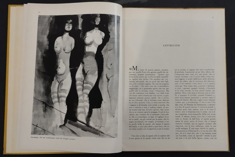 SATYRICON di Petronio Arbitro 1969 Palazzi Libro Edo Sanguineti Bruno …