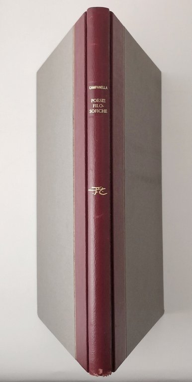 SCELTA D'ALCUNE POESIE FILOSOFICHE di Settimontano Squilla 1980 Libro reprint