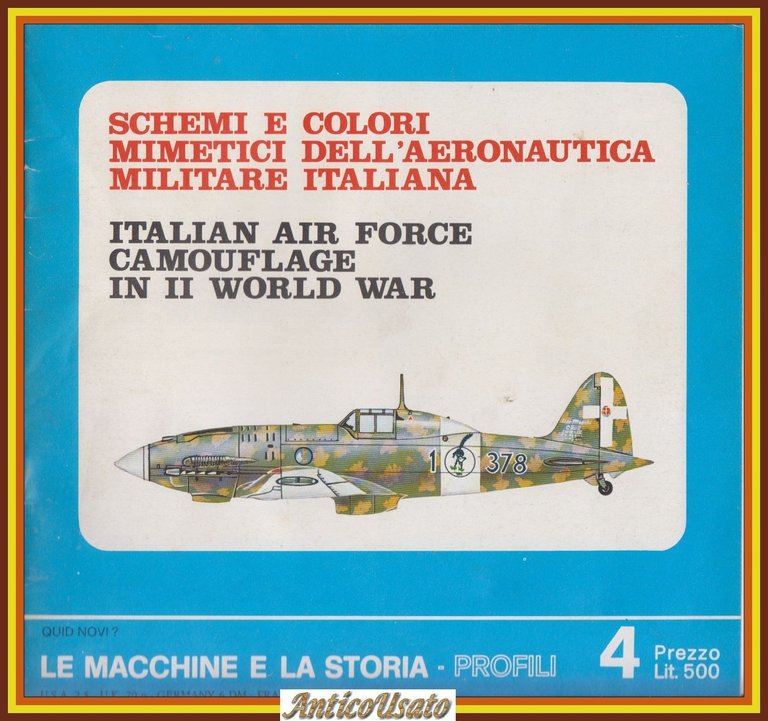 SCHEMI E COLORI MIMETICI DELL'AERONAUTICA MILITARE ITALIANA di Nino Arena … | Immagine Gallery 1