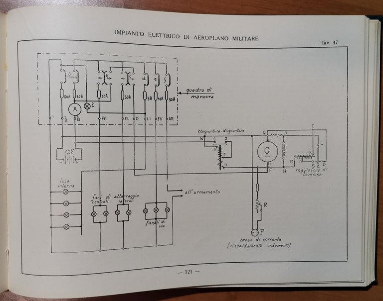 SCHEMI ELETTRICI di Filippo Tiberio 1953 istituti industriali album 98 …