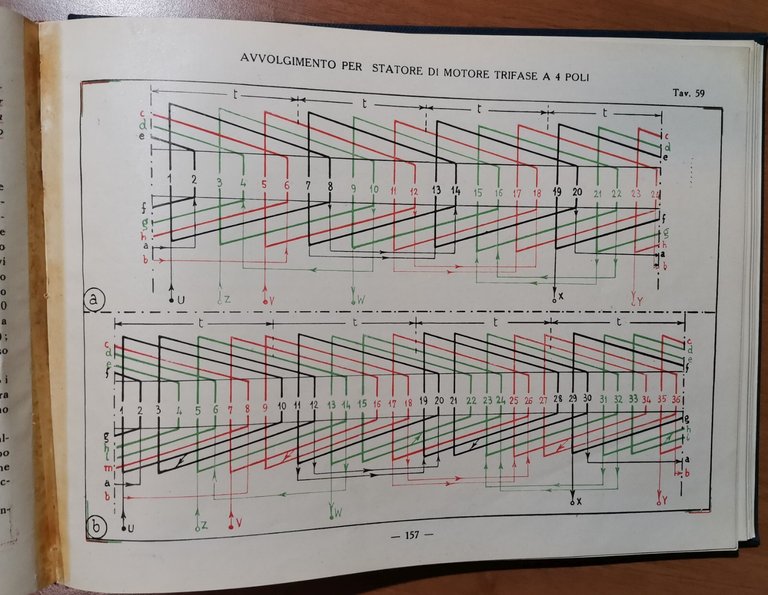 SCHEMI ELETTRICI di Filippo Tiberio 1953 istituti industriali album 98 …