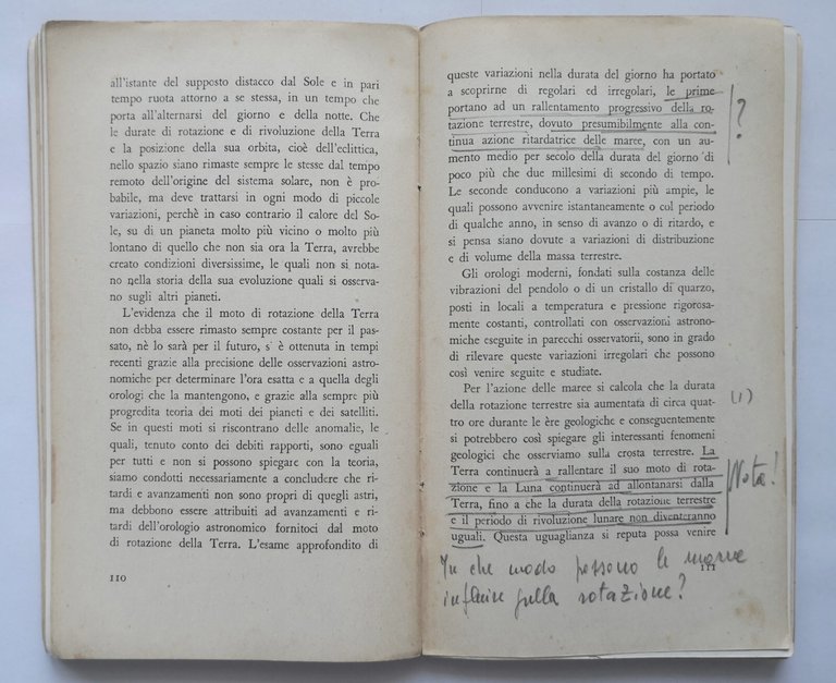 SCIENZA D'OGGI DAL CIELO ALLA TERRA di Giorgio Abetti 1943 …