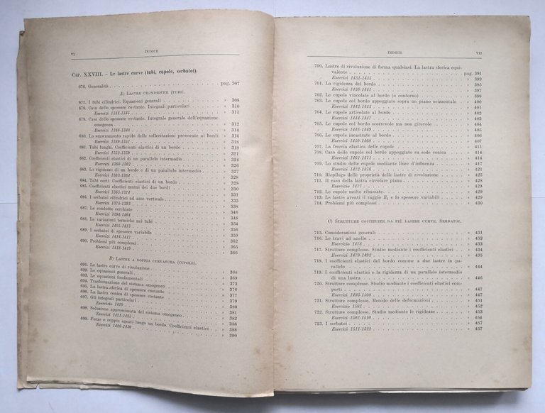 SCIENZA DELLE COSTRUZIONI volume 3 di Odone Belluzzi 1951 Zanichelli …