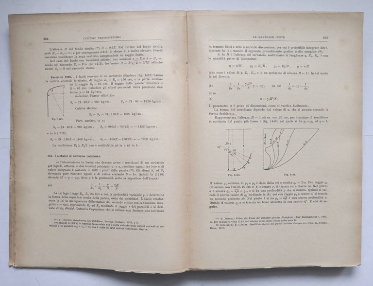 SCIENZA DELLE COSTRUZIONI volume 3 di Odone Belluzzi 1951 Zanichelli …