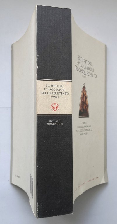 SCOPRITORI E VIAGGIATORI DEL CINQUECENTO tomo I di Caraci 1996 …