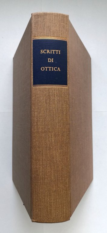 SCRITTI DI OTTICA a cura Vasco Ronchi 1968 Polifilo Libro …