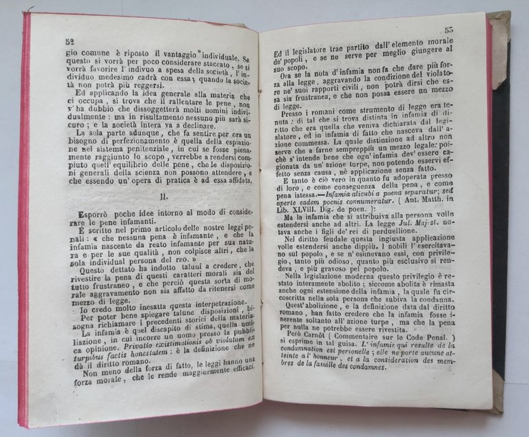 SCRITTI SCIENTIFICI E LETTERARI di Longo Mancini volume II 1855 …