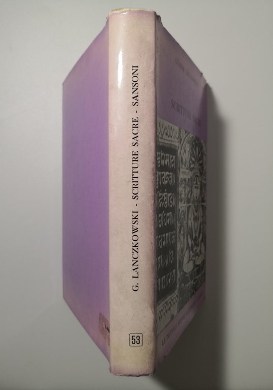 SCRITTURE SACRE di Gunter Lanczkowski 1960 Sansoni Libro storie illustrate