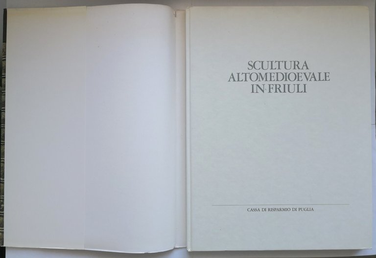 SCULTURA ALTOMEDIOEVALE IN FRIULI di Decio Gioseffi Cassa Risparmio Puglia …