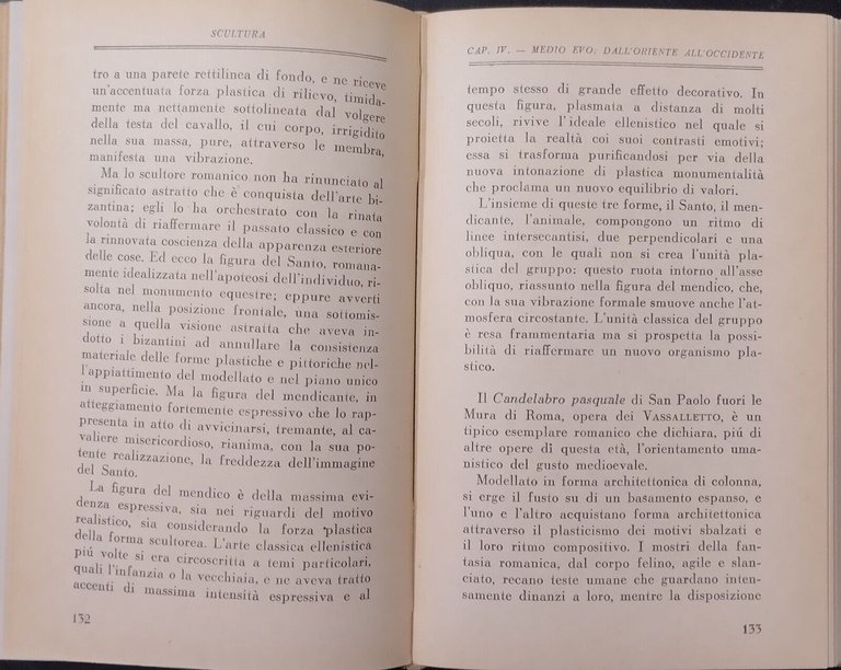 SCULTURA Di M L Gengaro 1945 Hoepli Libro Manuale illustrato