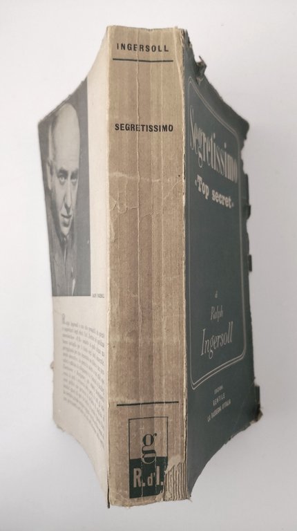 SEGRETISSIMO top secret di Ralph Ingersoll 1947 Gentile Rassegna d'Italia …