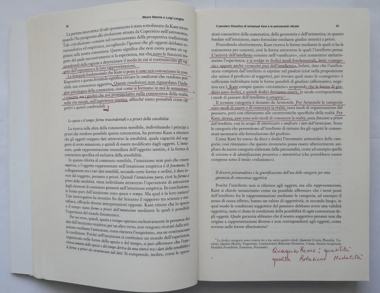 SENTIERI DELLA MENTE di Longhin e Mancia 2001 Bollati Boringhieri …